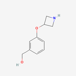 [3-(Azetidin-3-yloxy)phenyl]methanol