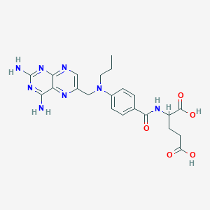 2-[[4-[(2,4-Diaminopteridin-6-yl)methyl-propylamino]benzoyl]amino]pentanedioic acid