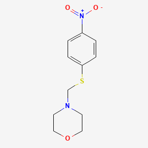 4-[(4-Nitrophenyl)sulfanylmethyl]morpholine