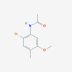 Acetamide, N-(2-bromo-5-methoxy-4-methylphenyl)-