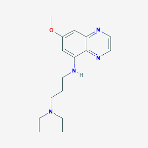 N',N'-diethyl-N-(7-methoxyquinoxalin-5-yl)propane-1,3-diamine