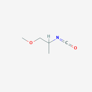 molecular formula C5H9NO2 B1400981 2-Isocyanato-1-methoxypropane CAS No. 1340303-93-6