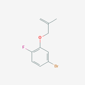 4-Bromo-1-fluoro-2-[(2-methyl-2-propen-1-YL)oxy]benzene