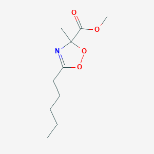 Methyl 3-methyl-5-pentyl-3H-1,2,4-dioxazole-3-carboxylate