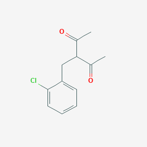 3-(2-Chlorobenzyl)pentane-2,4-dione