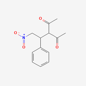 3-(2-Nitro-1-phenylethyl)pentane-2,4-dione