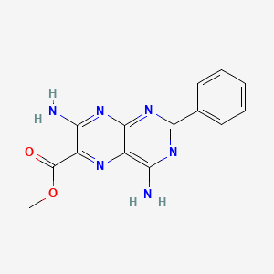 Methyl 4,7-diamino-2-phenylpteridine-6-carboxylate