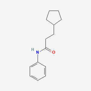 Cyclopentanepropionanilide