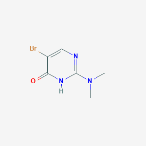 5-Bromo-2-(dimethylamino)pyrimidin-4(3H)-one