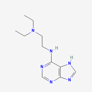 N~1~,N~1~-Diethyl-N~2~-(3H-purin-6-yl)ethane-1,2-diamine