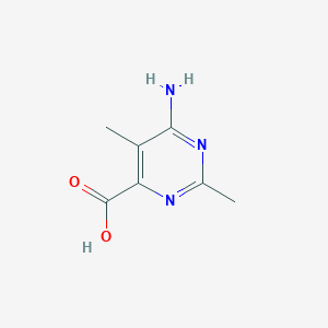 6-Amino-2,5-dimethylpyrimidine-4-carboxylic acid