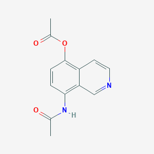 (8-Acetamidoisoquinolin-5-yl) acetate