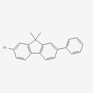 2-Bromo-9,9-dimethyl-7-phenyl-9H-fluorene