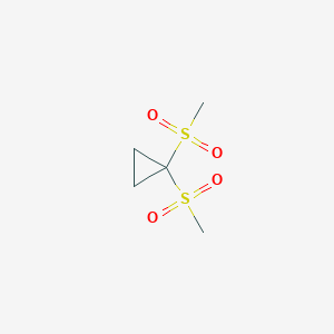 Cyclopropane,1,1-bis(methylsulfonyl)-