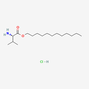 Dodecyl (2S)-2-amino-3-methylbutanoate hydrochloride