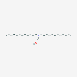 molecular formula C26H55NO B14010191 Ethanol, 2-(didodecylamino)- CAS No. 15214-78-5