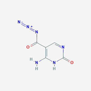 6-Amino-2-oxo-1,2-dihydropyrimidine-5-carbonyl azide