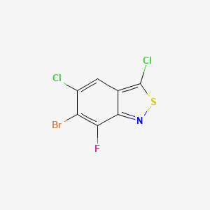 6-Bromo-3,5-dichloro-7-fluorobenzo[C]isothiazole