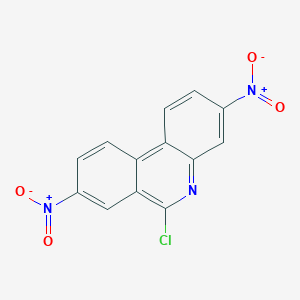 6-Chloro-3,8-dinitrophenanthridine