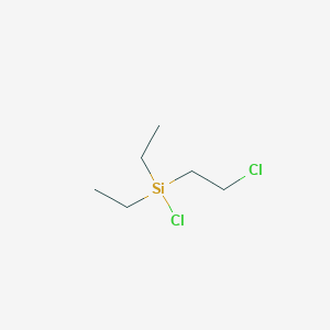 Chloro-(2-chloroethyl)-diethylsilane