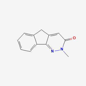 5H-Indeno(1,2-c)pyridazin-3-one, 2,3-dihydro-2-methyl-