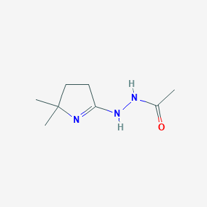 N'-(2,2-Dimethyl-3,4-dihydro-2H-pyrrol-5-yl)acetohydrazide