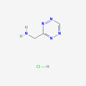 (1,2,4,5-Tetrazin-3-YL)methanamine hydrochloride