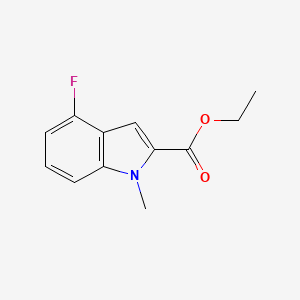 Ethyl 4-fluoro-1-methylindole-2-carboxylate