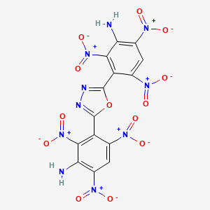 3,3'-(1,3,4-Oxadiazole-2,5-diyl)bis(2,4,6-trinitroaniline)