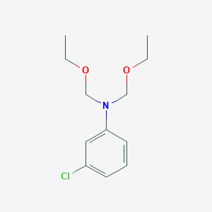 3-chloro-N,N-bis(ethoxymethyl)aniline