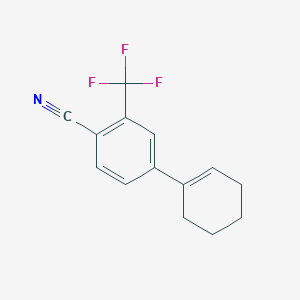 4-(1-Cyclohexen-1-YL)-2-(trifluoromethyl)benzonitrile