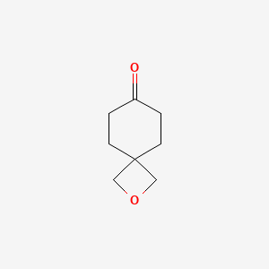 molecular formula C8H12O2 B1401078 2-Oxaspiro[3.5]nonan-7-one CAS No. 1256546-74-3