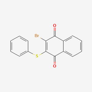 2-Bromo-3-phenylsulfanylnaphthalene-1,4-dione