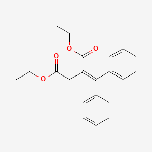 Diethyl 2-(diphenylmethylidene)butanedioate