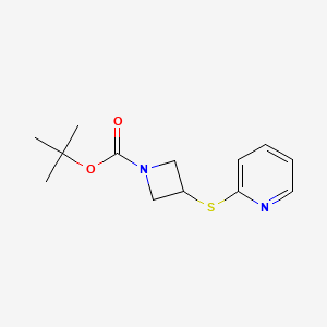 Tert-butyl 3-(pyridin-2-ylthio)azetidine-1-carboxylate