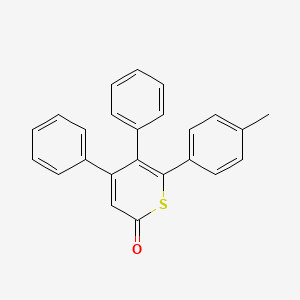 6-(4-Methylphenyl)-4,5-diphenylthiopyran-2-one