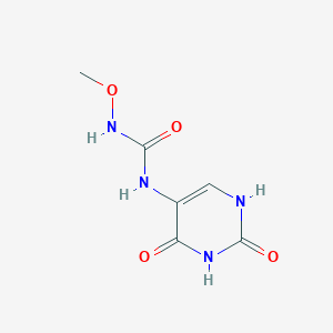 1-(2,4-dioxo-1H-pyrimidin-5-yl)-3-methoxyurea