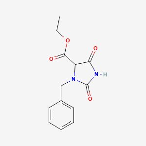 Ethyl 3-benzyl-2,5-dioxoimidazolidine-4-carboxylate