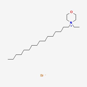 4-Ethyl-4-hexadecylmorpholin-4-ium bromide