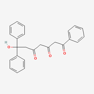 7-Hydroxy-1,7,7-triphenylheptane-1,3,5-trione