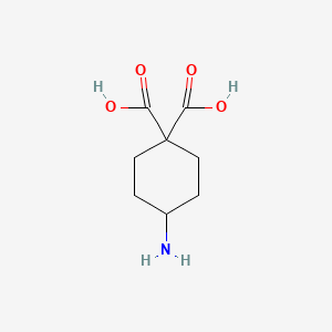 4-amino-1,1-Cyclohexanedicarboxylic acid