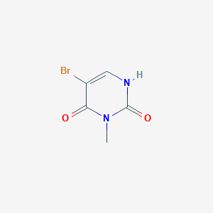 molecular formula C5H5BrN2O2 B14010934 5-Bromo-3-methylpyrimidine-2,4(1h,3h)-dione CAS No. 6832-03-7