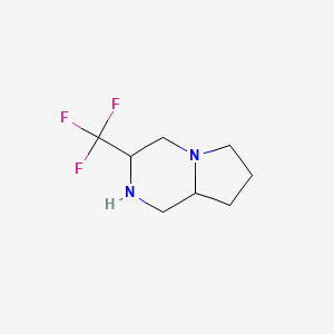 3-(Trifluoromethyl)octahydropyrrolo[1,2-a]pyrazine