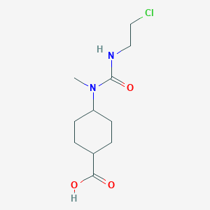 4-[2-Chloroethylcarbamoyl(methyl)amino]cyclohexane-1-carboxylic acid