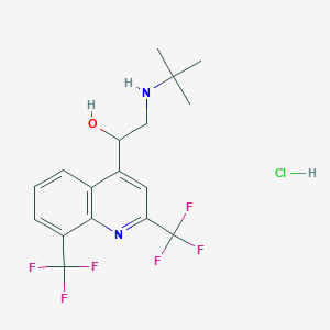 molecular formula C17H19ClF6N2O B14011014 Agn-PC-0NI91Y CAS No. 57120-41-9