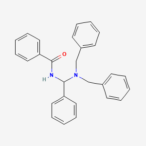 N-[(Dibenzylamino)-phenyl-methyl]benzamide