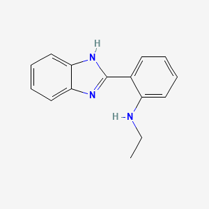 2-(1H-benzimidazol-2-yl)-N-ethylaniline