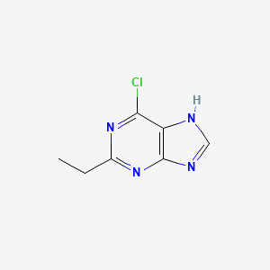 1H-Purine, 6-chloro-2-ethyl-