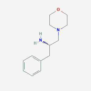 (I+/-S)-I+/--(Phenylmethyl)-4-morpholineethanamine