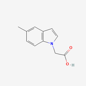 molecular formula C11H11NO2 B1401115 2-(5-Methyl-1H-indol-1-yl)acetic acid CAS No. 1498800-43-3